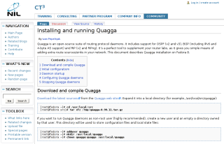 Quagga article on CT3 wiki